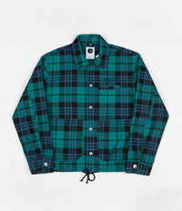 Polar Plaid Work Jacket - Peppermint