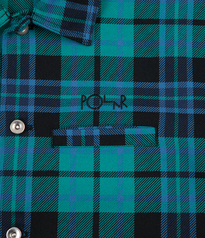 Polar Plaid Work Jacket - Peppermint