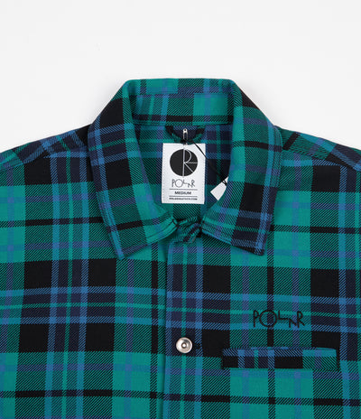 Polar Plaid Work Jacket - Peppermint