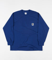 Polar Pocket Long Sleeve T-Shirt - Dark Blue