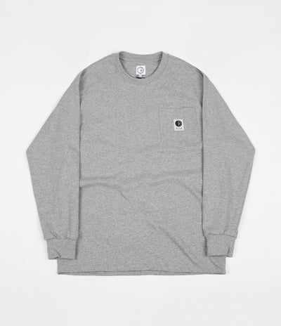 Polar Pocket Long Sleeve T-Shirt - Heather Grey