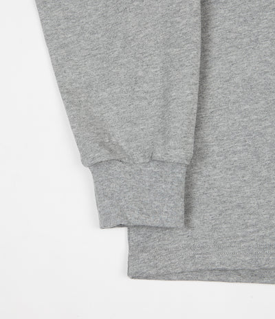 Polar Pocket Long Sleeve T-Shirt - Heather Grey