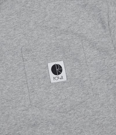 Polar Pocket Long Sleeve T-Shirt - Heather Grey