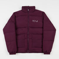 Polar Pocket Puffer Jacket - Prune thumbnail