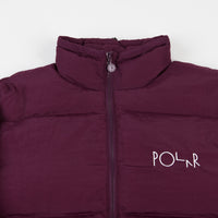 Polar Pocket Puffer Jacket - Prune thumbnail