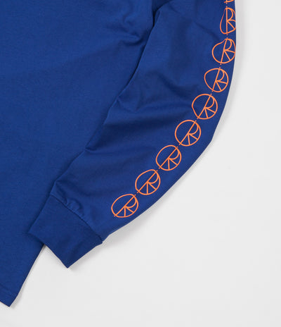 Polar Racing Long Sleeve T-Shirt -  80's Blue