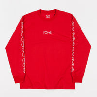 Polar Racing Long Sleeve T-Shirt - Red thumbnail