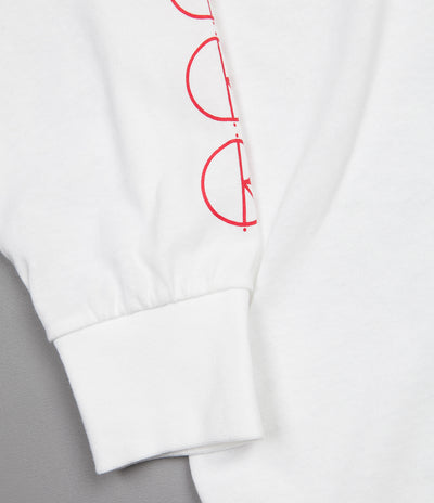 Polar Racing Long Sleeve T-Shirt - White / Red