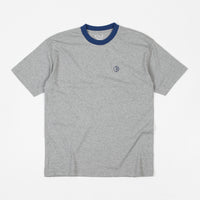 Polar Ringer T-Shirt - Heather Grey / Navy thumbnail