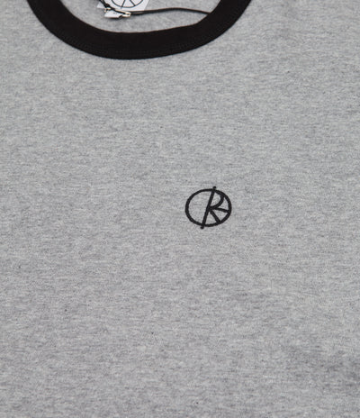 Polar Rios Ringer T-Shirt - Heather Grey / Black