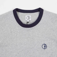 Polar Rios Ringer T-Shirt - Sport Grey / Rich Navy thumbnail