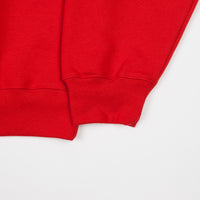 Polar Script Crewneck Sweatshirt - Red thumbnail