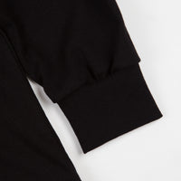 Polar Script Turtleneck Long Sleeve T-Shirt - Black thumbnail