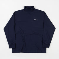 Polar Script Turtleneck - Rich Navy thumbnail