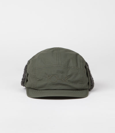 Polar Sherpa Flap Cap - Army Green