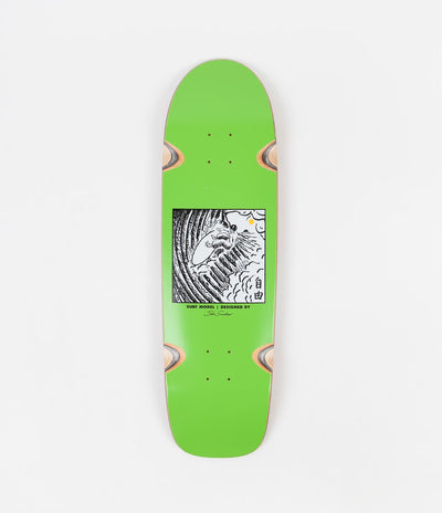 Polar Shin Sanbongi Freedom Wheel Well Surf Sr Shape Deck - Lime