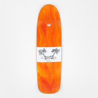 Polar Shin Sanbongi Freedom Wheel Well Surfshape Deck - White - 8.75" thumbnail