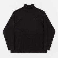 Polar Shin Turtleneck Long Sleeve T-Shirt - Black thumbnail