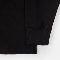 Polar Shin Turtleneck Long Sleeve T-Shirt - Black thumbnail