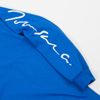 Polar Signature Long Sleeve T-Shirt - 80's Blue thumbnail