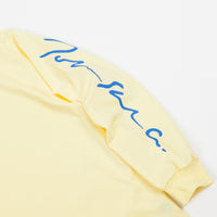 Polar Signature Long Sleeve T-Shirt - Light Yellow thumbnail