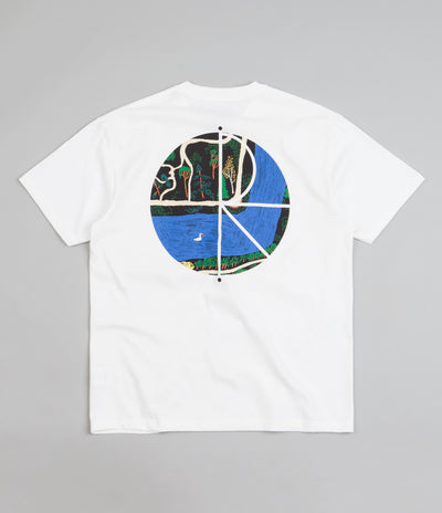 Polar Slottsparken Fill Logo T-Shirt - White