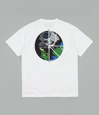 Polar Smoking Lady Fill Logo T-Shirt - White