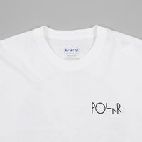 Polar Smoking Lady Fill Logo T-Shirt - White thumbnail