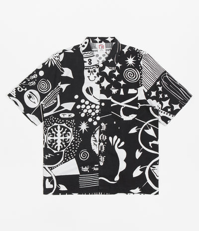 Polar Spiral Shirt - Black / White