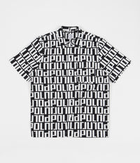 Polar Square Logo Shirt - Black / White