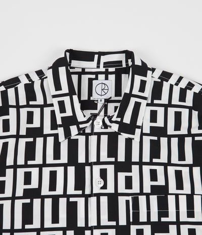 Polar Square Logo Shirt - Black / White