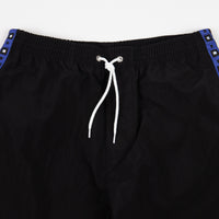 Polar Square Stripe City Swim Shorts - Black / Blue thumbnail