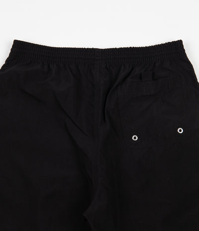 Polar Square Stripe City Swim Shorts - Black / Blue