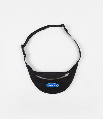 Polar Station Logo Hip Bag - Black