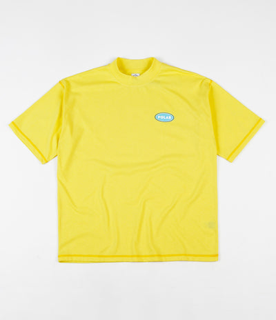 Polar Station Logo Surf T-Shirt - Yellow