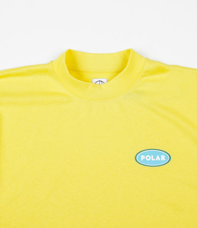 Polar Station Logo Surf T-Shirt - Yellow