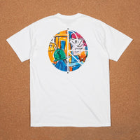 Polar Stenstrom Fill Logo T-Shirt - White thumbnail