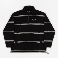 Polar Stripe Fleece Pullover 2.0 Sweatshirt - Black thumbnail