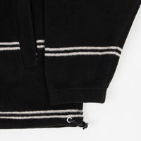 Polar Stripe Fleece Pullover 2.0 Sweatshirt - Black thumbnail