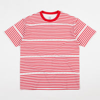 Polar Stripe Logo T-Shirt - Red thumbnail