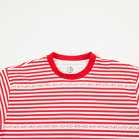 Polar Stripe Logo T-Shirt - Red thumbnail