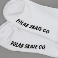 Polar Stripe Socks - White / Army / Blue thumbnail