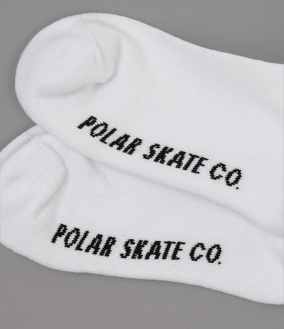 Polar Stripe Socks - White / Army / Blue