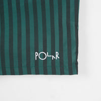 Polar Stripe Swim Shorts - Dark Green thumbnail