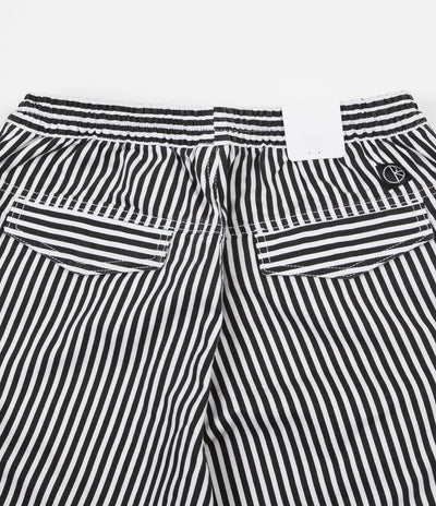 Polar Striped Cargo Pants - White / Black