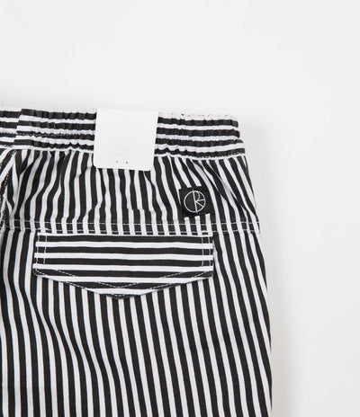 Polar Striped Cargo Pants - White / Black