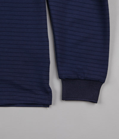 Polar Striped Pique Shirt - Navy