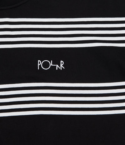 Polar Striped Surf T-Shirt - Black / White