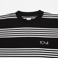 Polar Striped Surf T-Shirt - Black / White thumbnail