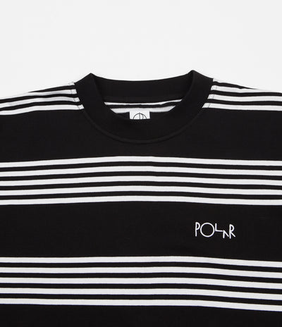 Polar Striped Surf T-Shirt - Black / White